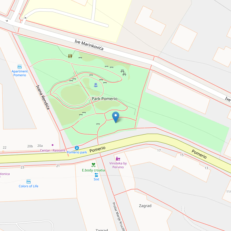 park pomerio desno